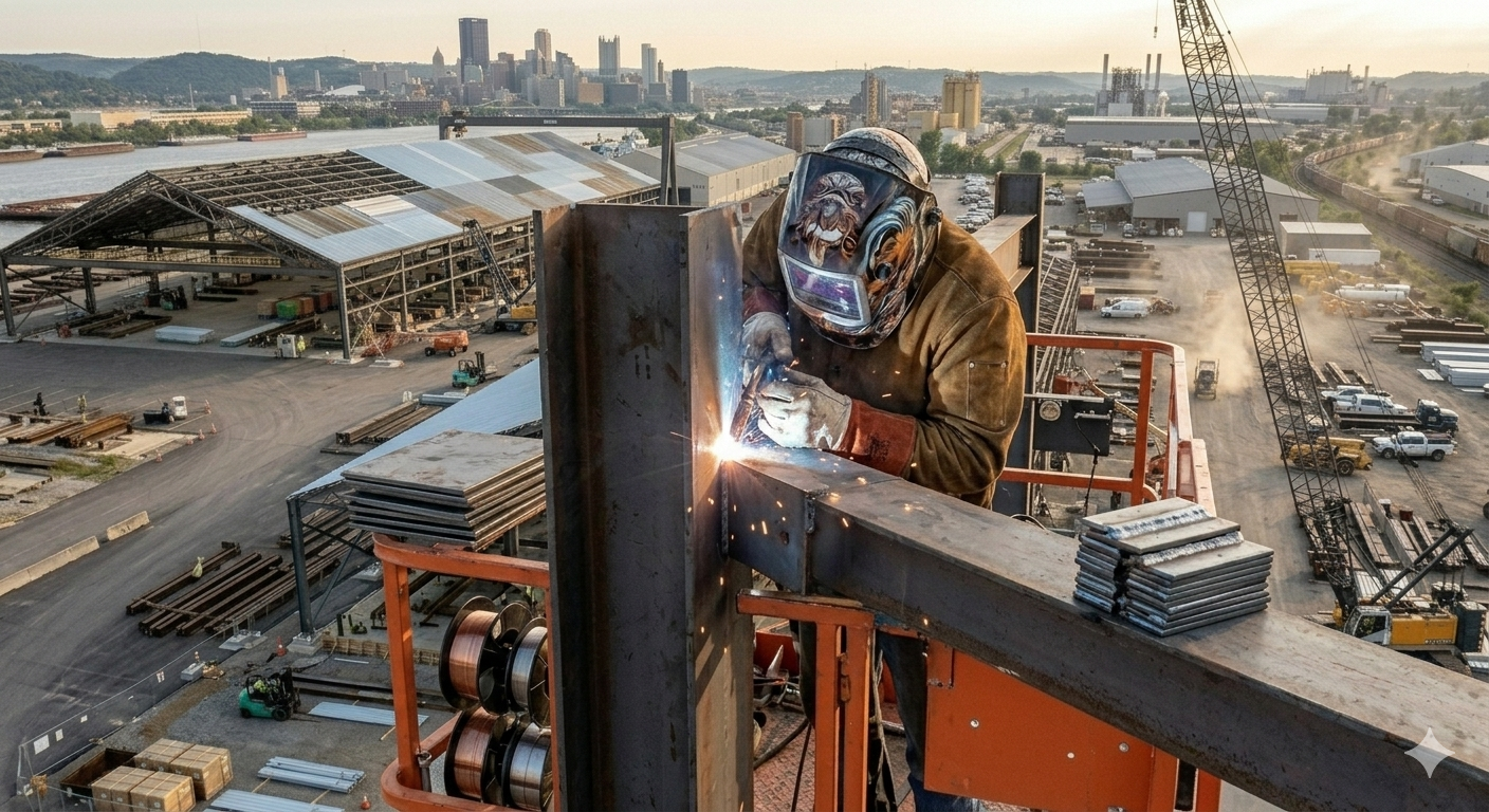 Professional welding work